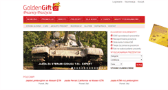 Desktop Screenshot of goldengift.pl